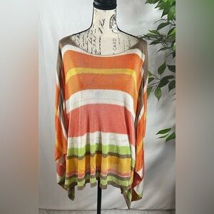 Coldwater Creek Orange Blouse 🧡♥️🤍